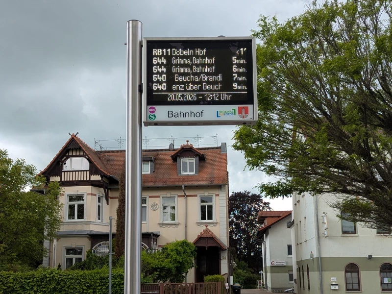 DFI am Bahnhof Naunhof