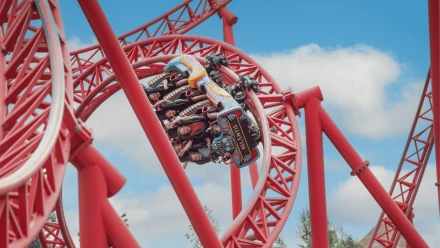 Großer Spaß bei den Loopings im Huracan