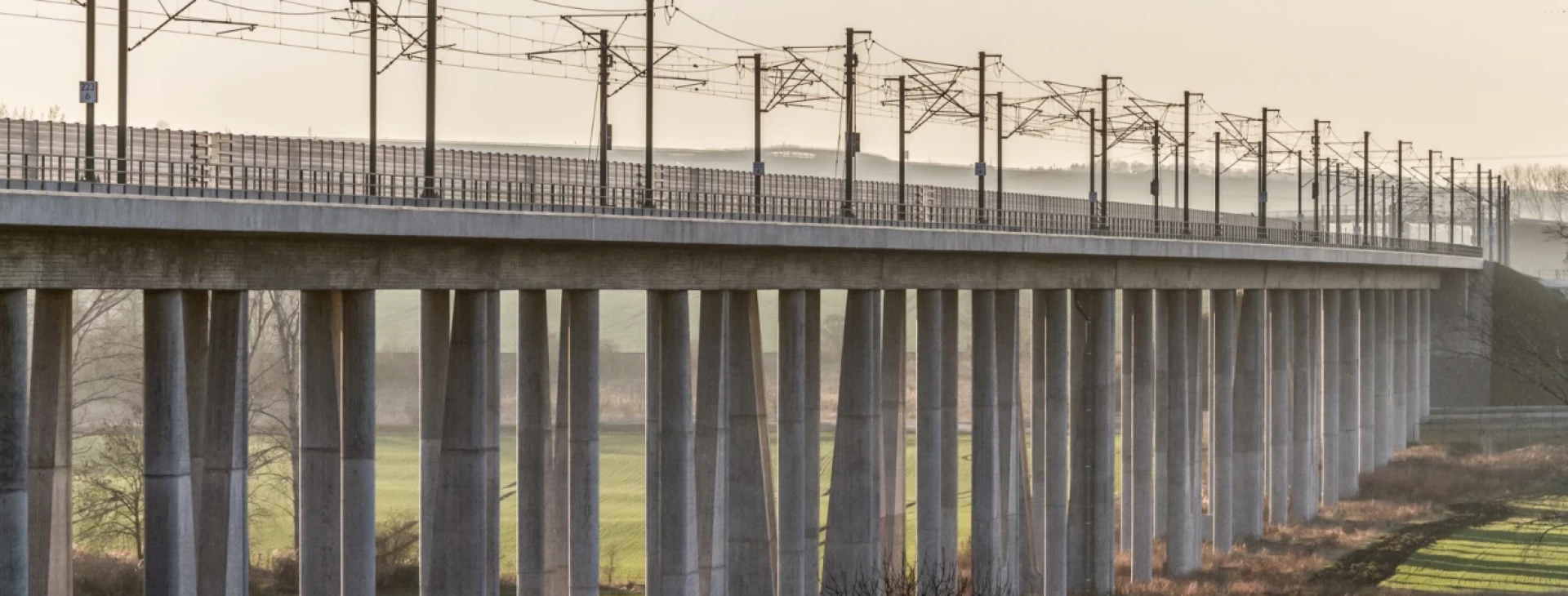 Die Unstruttalbrücke in Karsdorf