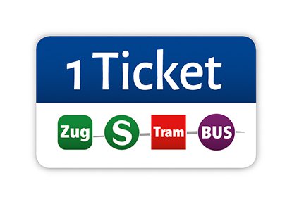MDV 1 Ticket für Zug, S-Bahn, Tram & Bus