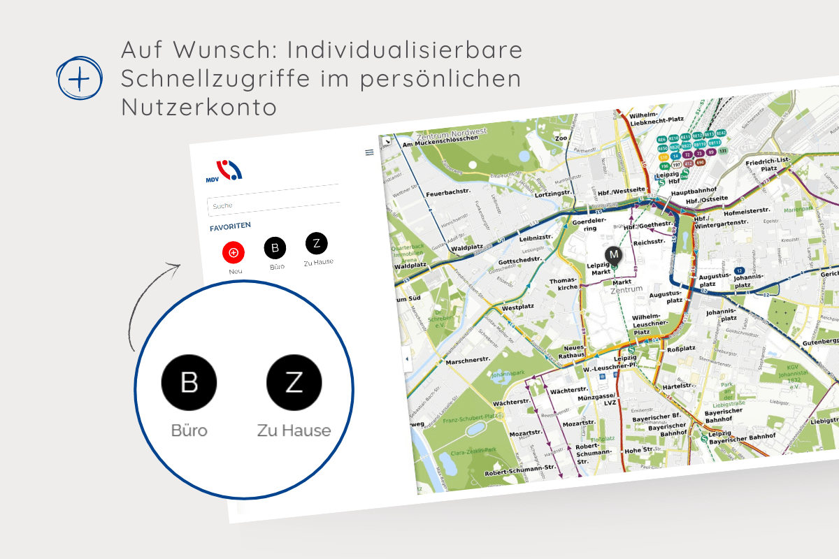 Interaktiver Liniennetzplan Darstellung der individuellen Funktionen Interaktiver Liniennetzplan Darstellung der individuellen Funktionen