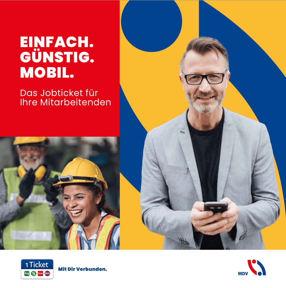 Das Jobticket Informationen für Arbeitgebende MDV