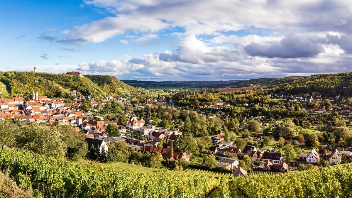 Panorame von Freyburg