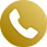 Icon telefon in gold Icon telefon in gold