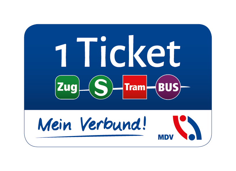 Signet 1ticket für Zug, S-Bahn, Tram und Bus